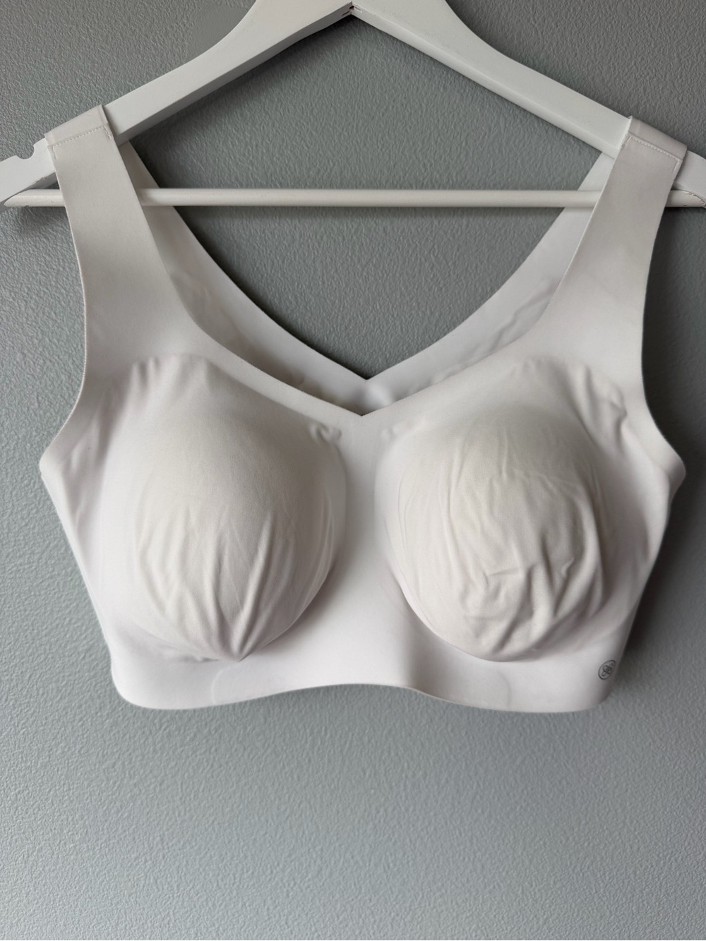 Honeylove white seamless pullover bra Women’s sz XL